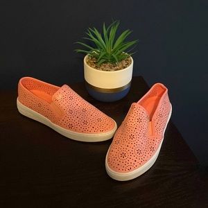 MK coral slip on sneaker